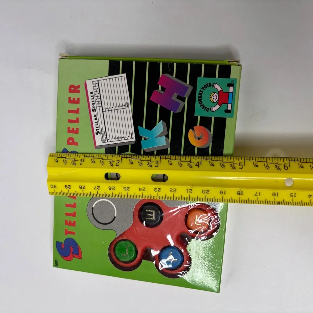 Vintage 1993 Discovery Toys‎ Stellar Speller Word Spelling Game 4000 Retro 90s